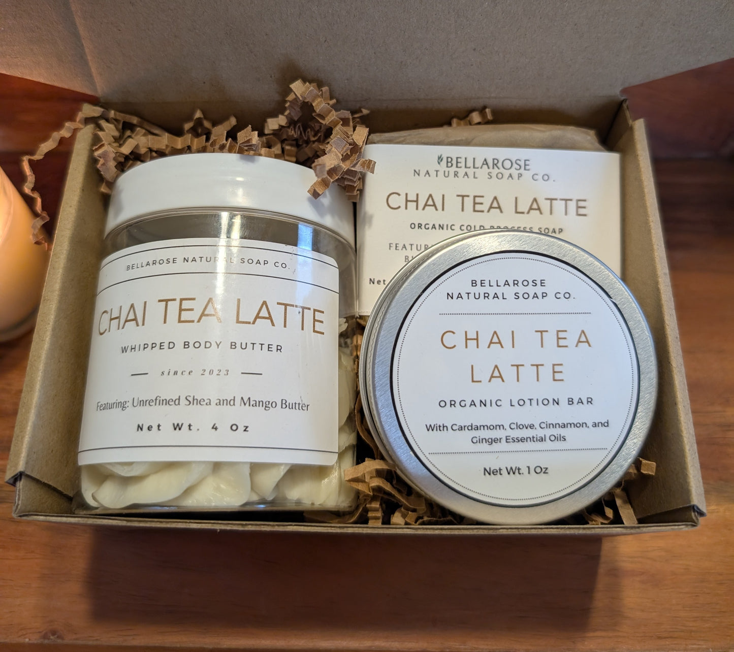 Chai Tea Latte Body Care Set