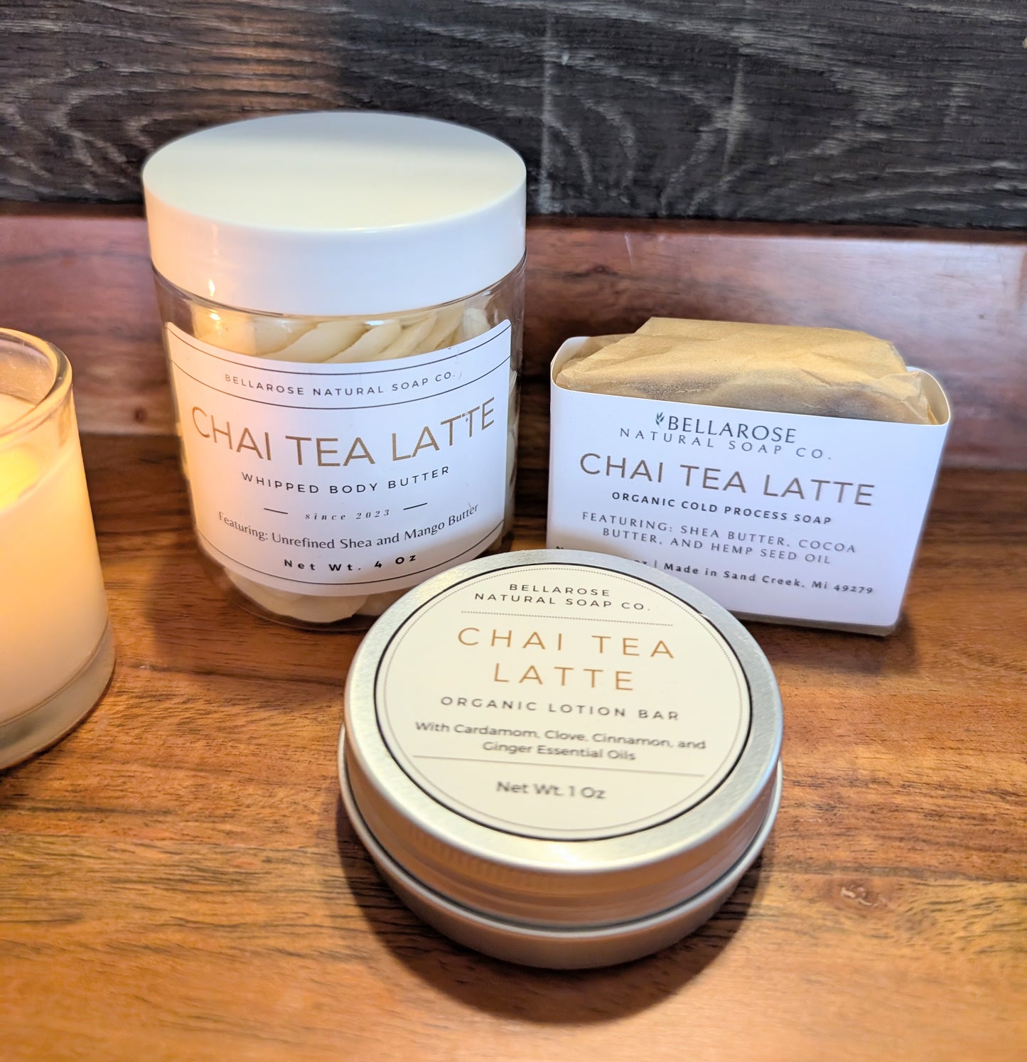 Chai Tea Latte Body Care Set