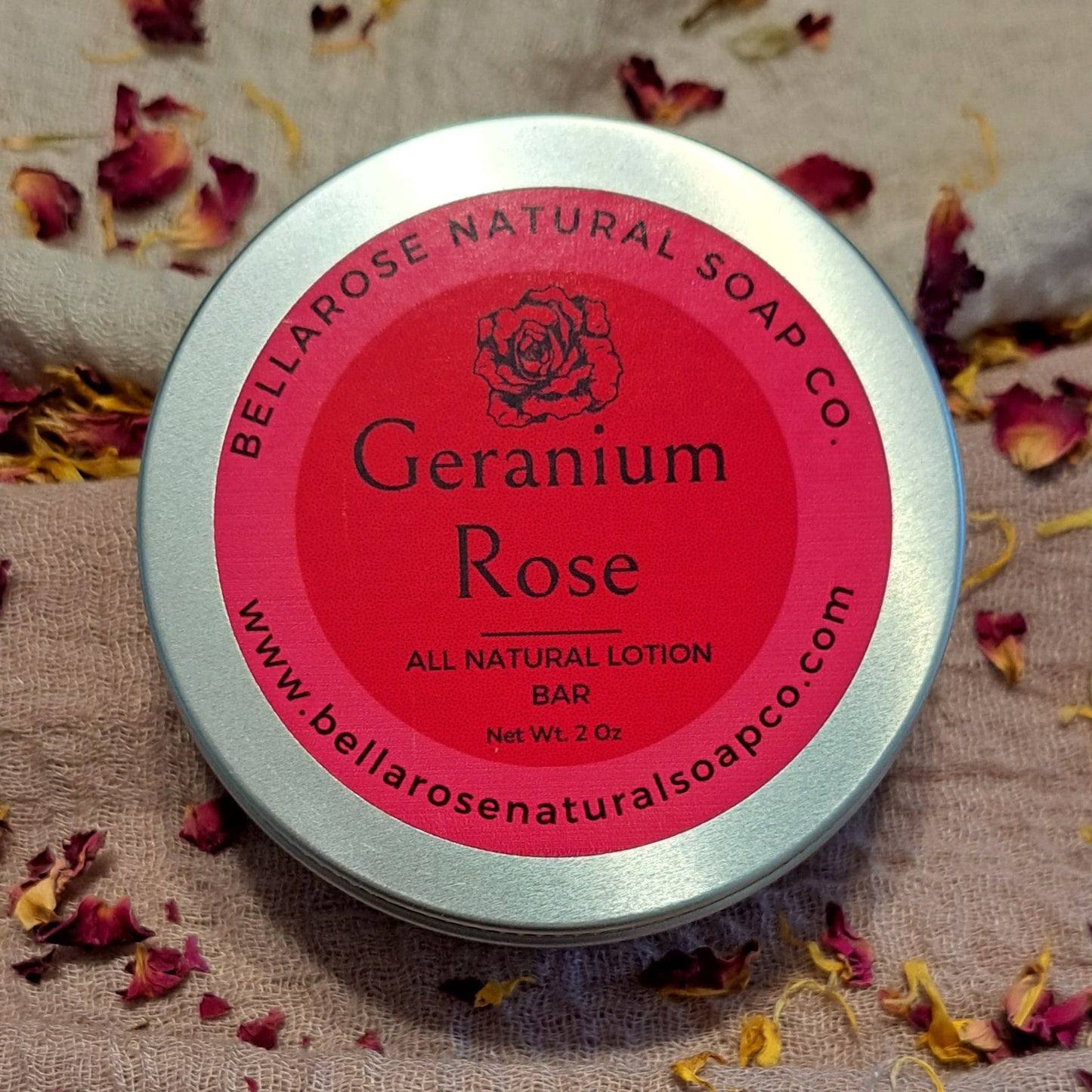 Geranium Rose Lotion Bar