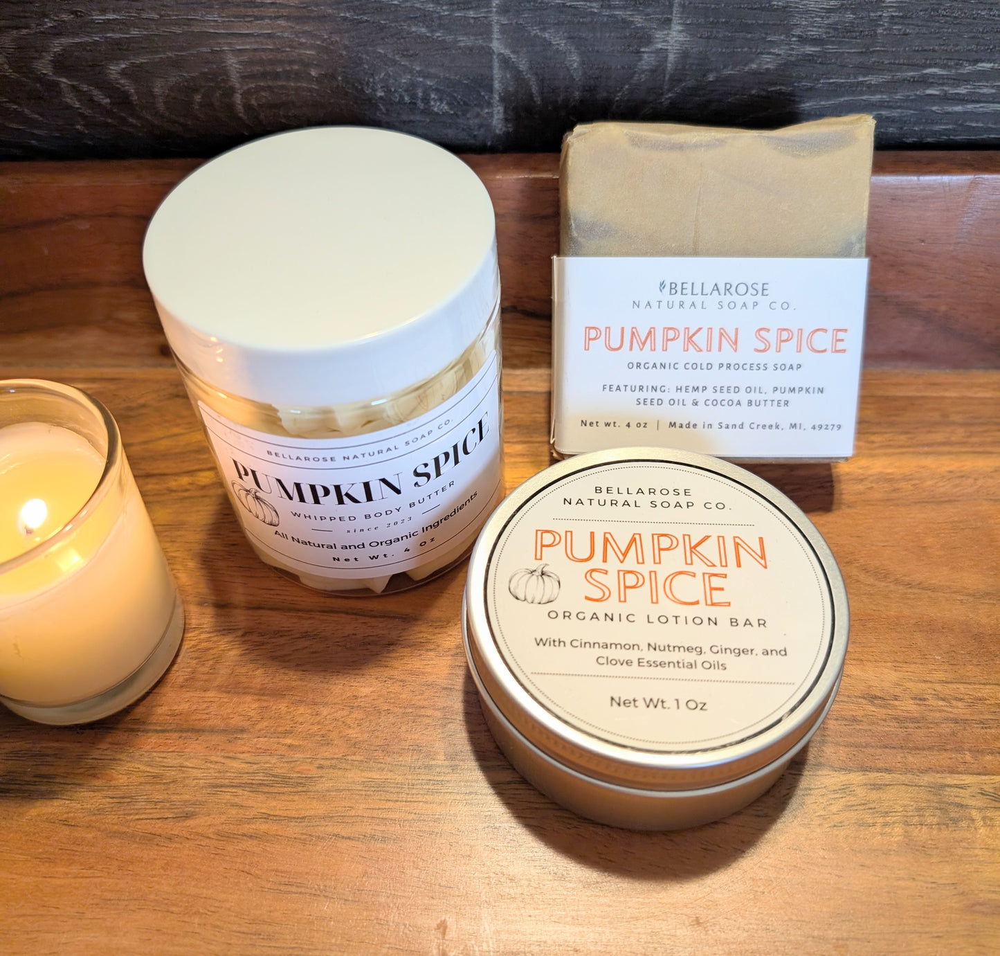 Pumpkin Spice Body Care Set