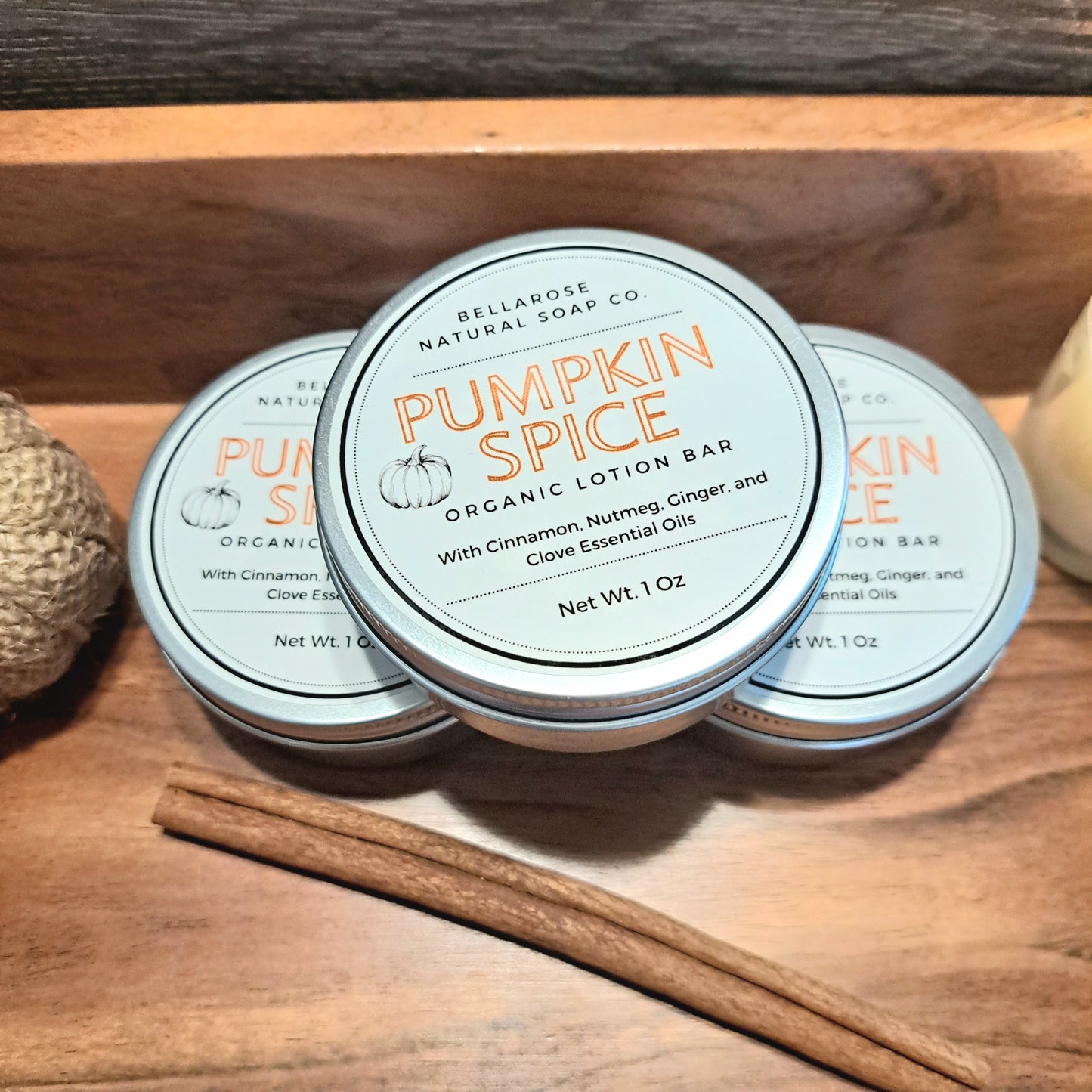 Pumpkin Spice Lotion Bar